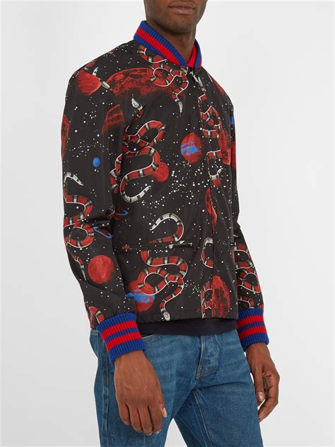 gucci space snake jacket replica|are gucci slides genuine.